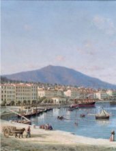 François Peraldi - Vue d'Ajaccio