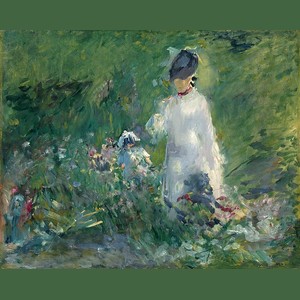 Edouard-Manet-Jeune-femme-dans-les-fleurs