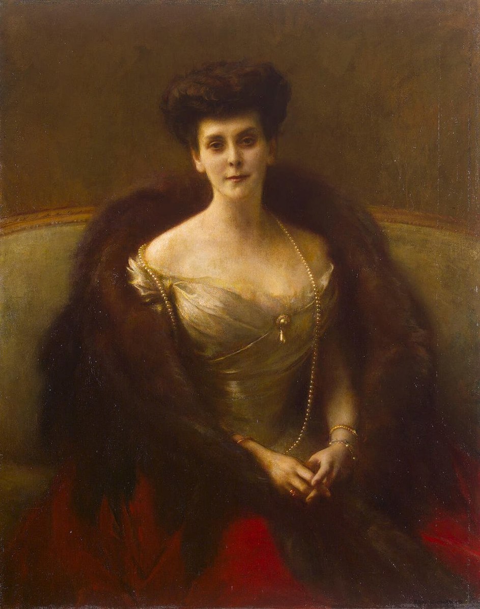 Dagnan-Bouveret, Portrait de la princesse Olga Paley (1904)