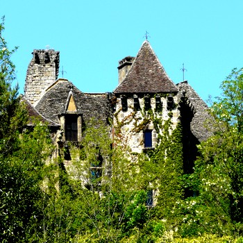 Auriac-du-Périgord : Le château de la Faye (Photo Père IGOR)