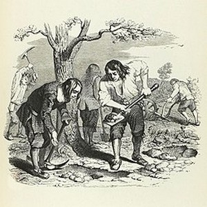 Grandville-Fables-de-La-Fontaine-Le-Laboureur-et-ses-enfants