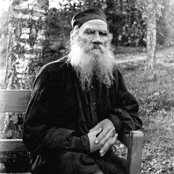 Leo Tolstoy 1897 black and white 37767u