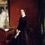 Mary-Elizabeth-Maxwell-nee Braddon-par-William-Powell-Frith