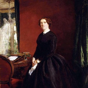 Mary-Elizabeth-Maxwell-nee Braddon-par-William-Powell-Frith