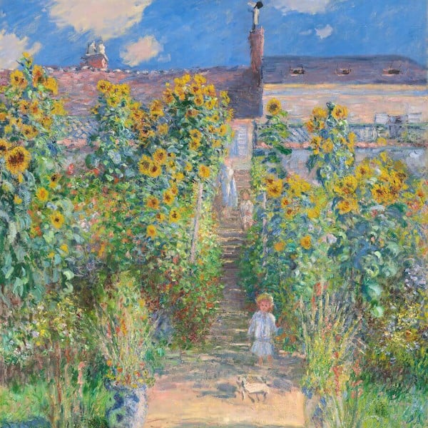 Claude Monet, Le Jardin de l'artiste à Vétheuil (1880)