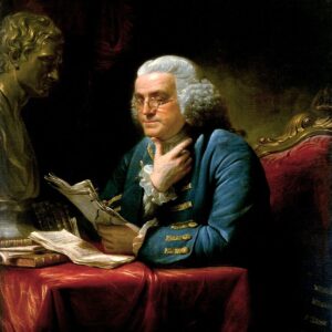 David Martin - Portrait de Benjamin Franklin (1767)